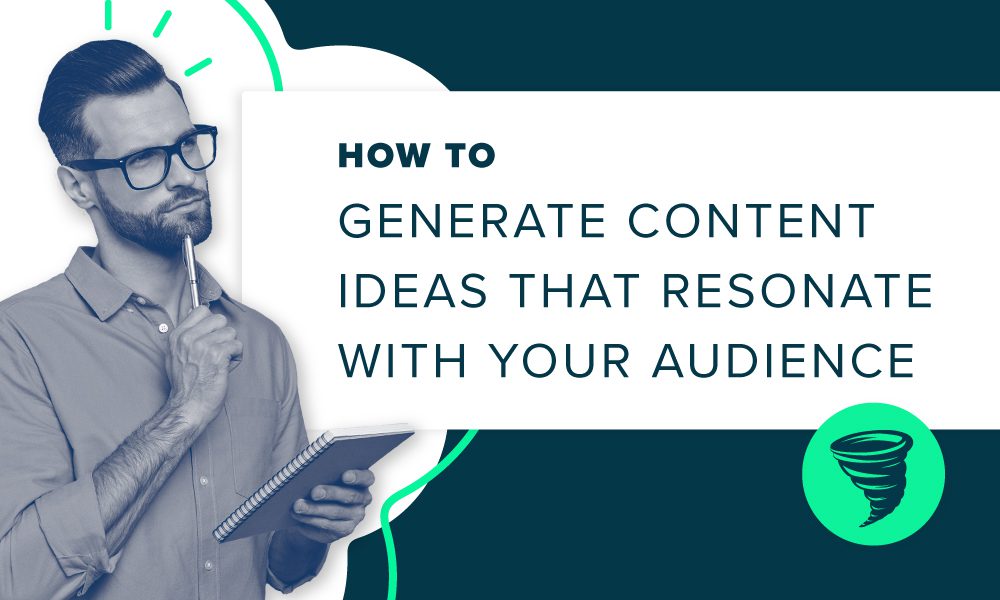 Big Storm generating and brainstorming content ideas