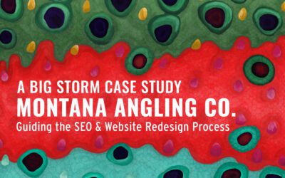Montana Angling: Web Design for Montana Fly Fishing Guides