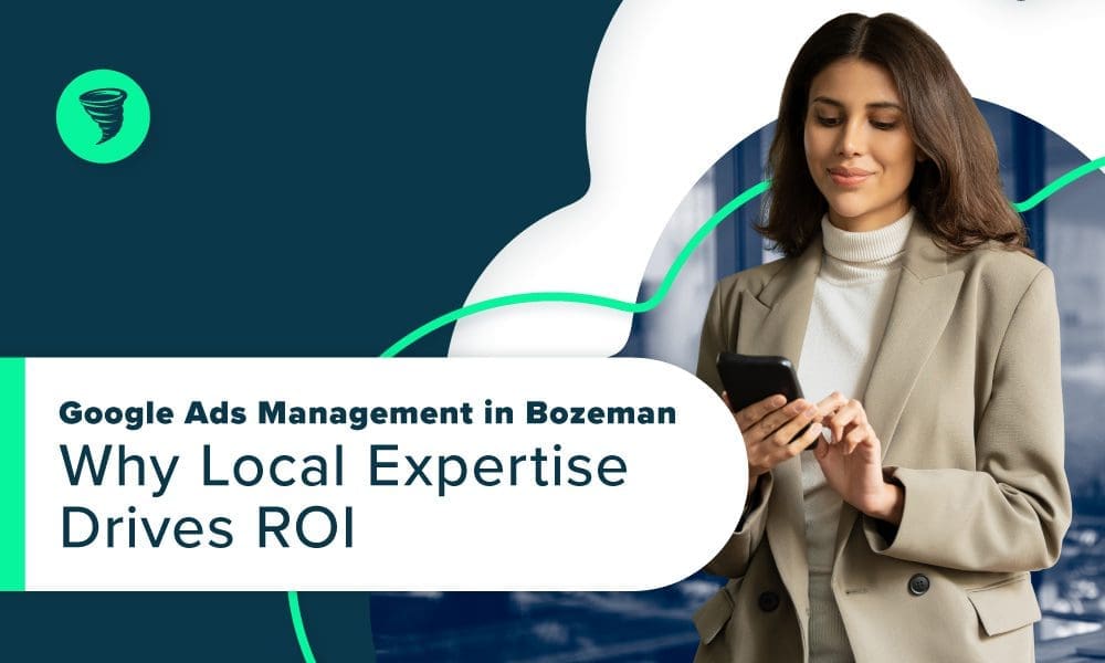 Google Ads Management in Bozeman: Why Local Expertise Drives ROI - Businesswoman looking at Google Ad Analytics
