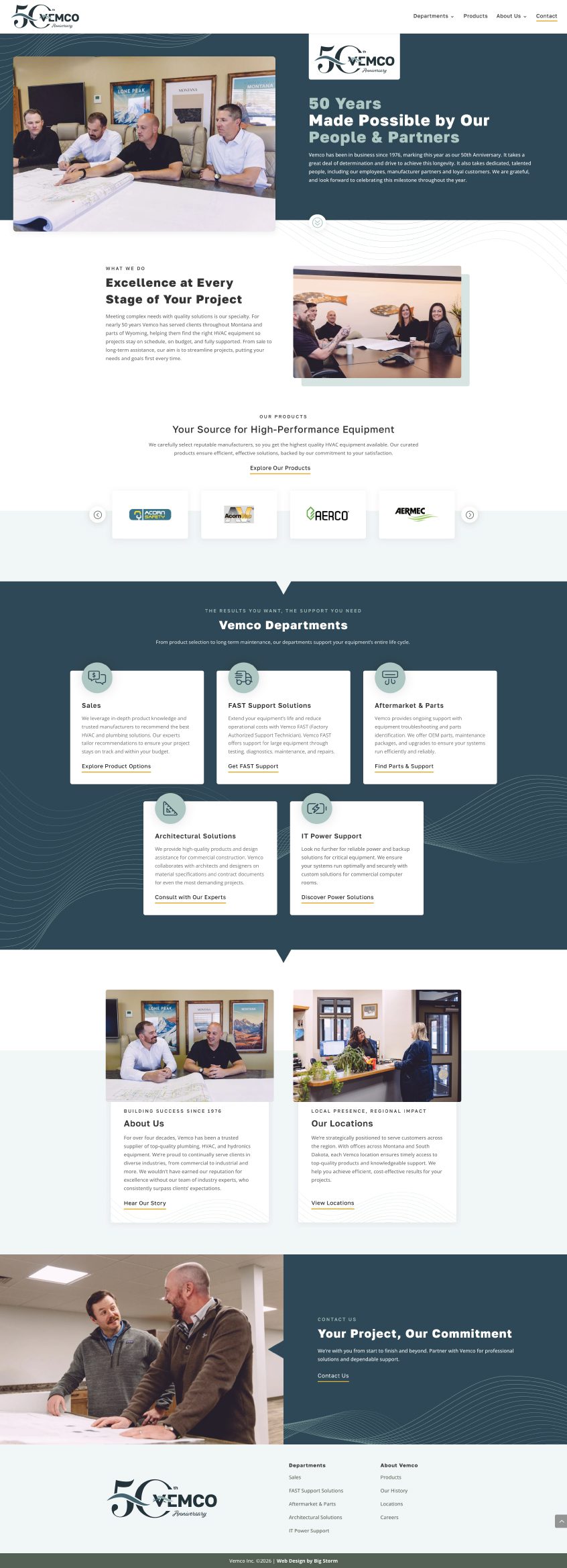 Great Northern Metal Company Website Homepage